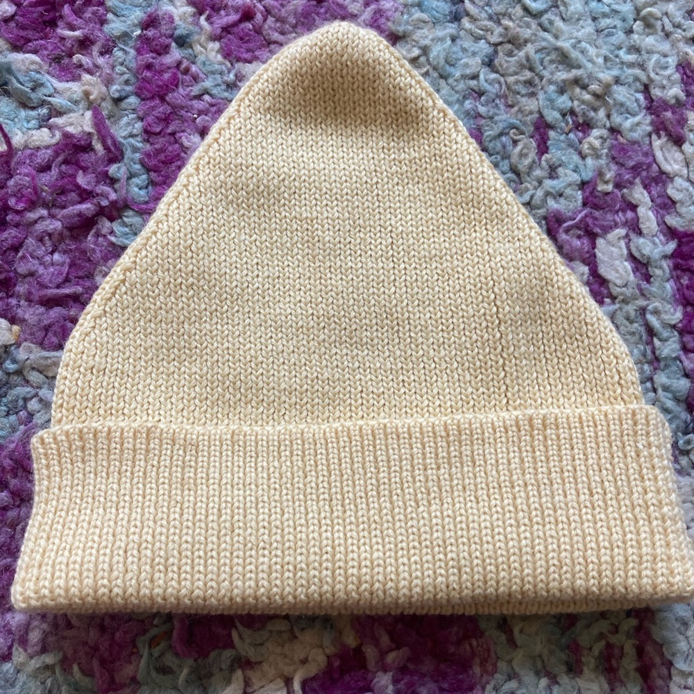 Port Beanie in Butter (Old Style)